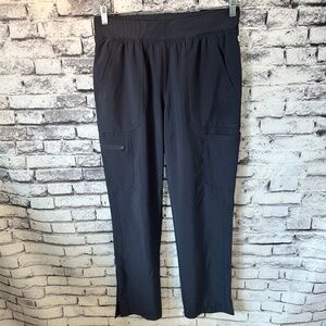 Infinity Grey Straight Leg Scrub Bottoms Size Medium